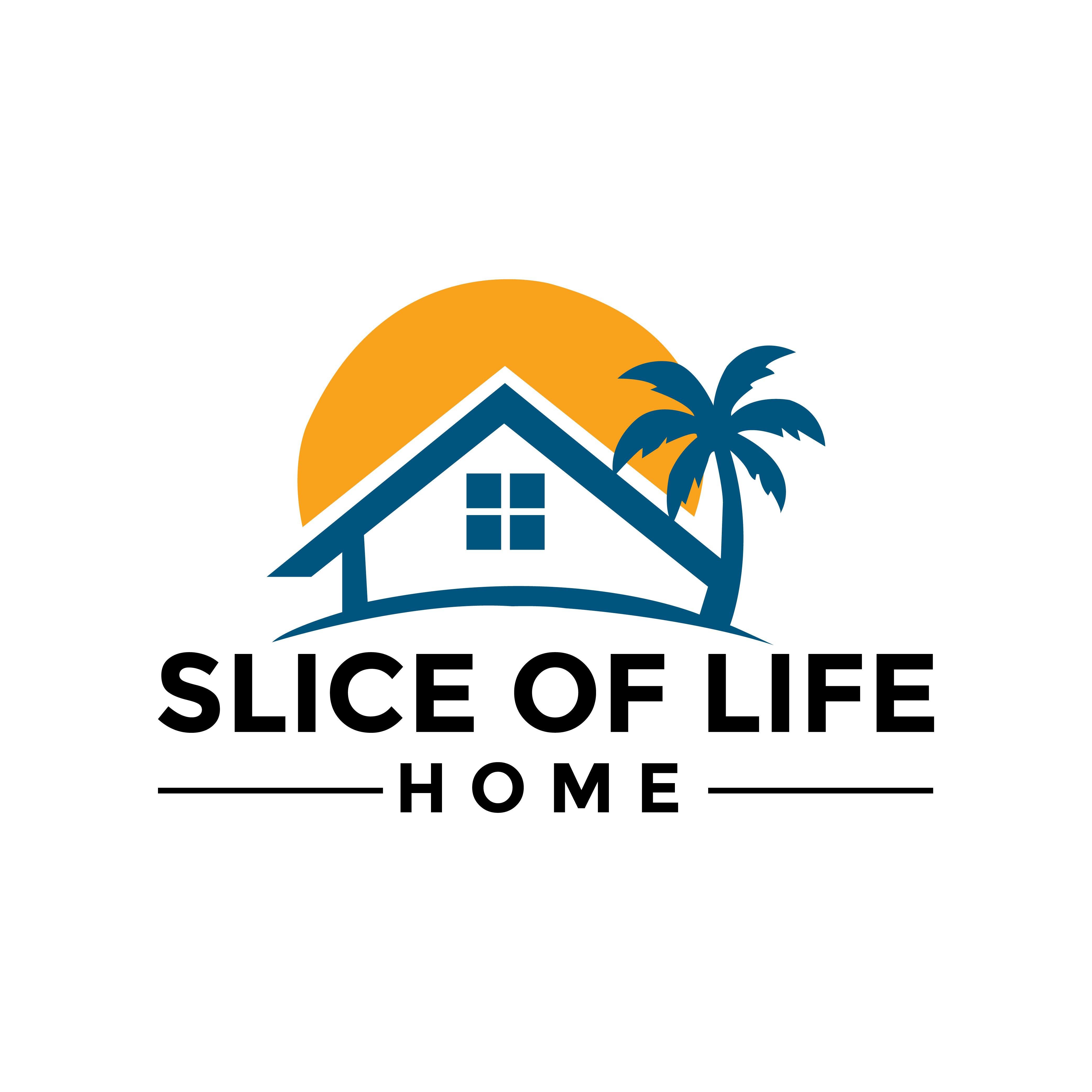Logo Design by magic.art for Slice Of Life Homes  | Design #36301666