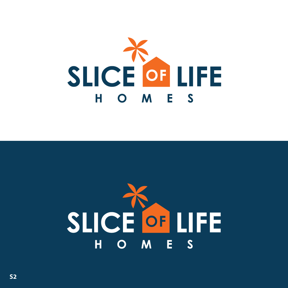 Logo Design by Sujit Banerjee for Slice Of Life Homes  | Design #36304841