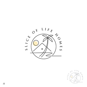 Logo Design by Sujit Banerjee for Slice Of Life Homes  | Design: #36304843