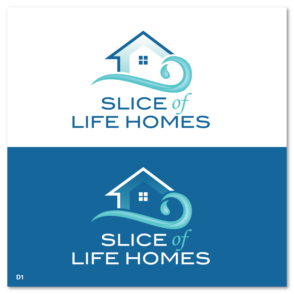 Logo Design by Sujit Banerjee for Slice Of Life Homes  | Design #36304844