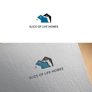 Logo Design by bijuak for Slice Of Life Homes  | Design: #36312728