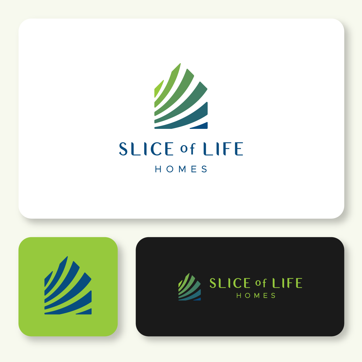 Logo-Design von MatahariMerah für Slice Of Life Homes  | Design #36304870