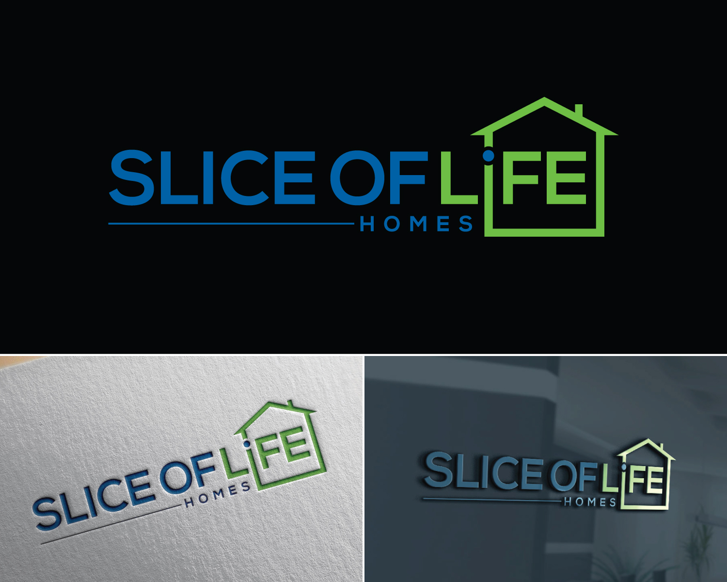 Logo-Design von Atec für Slice Of Life Homes  | Design #36305111
