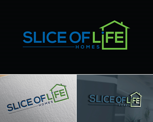Logo Design by Atec for Slice Of Life Homes  | Design: #36305111