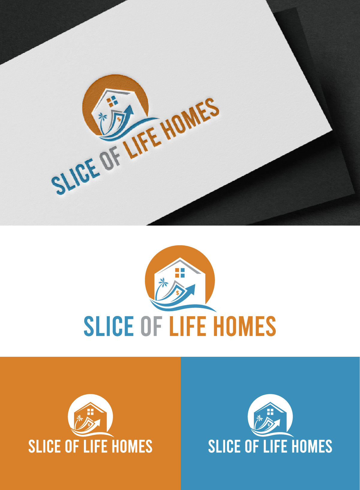 Logo-Design von fly  design für Slice Of Life Homes  | Design #36305130