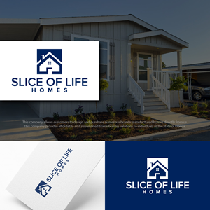 Logo Design by 4tech services for Slice Of Life Homes  | Design: #36304163