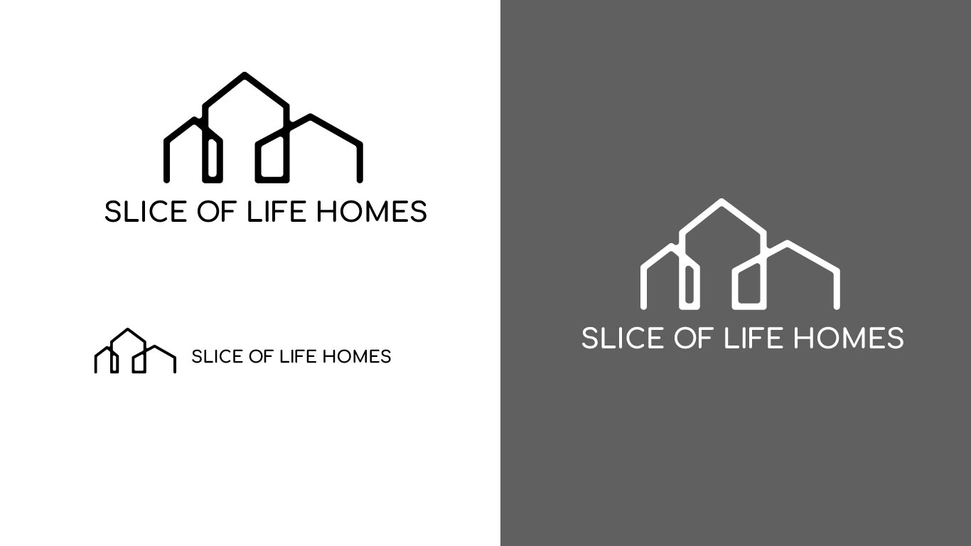 Logo Design by Bijay Josi for Slice Of Life Homes  | Design #36304653