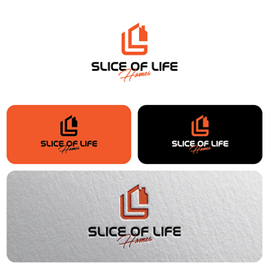 Logo Design by Maxo-Biz for Slice Of Life Homes  | Design: #36304288