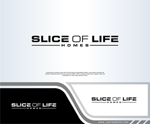 Logo Design by dobleh_creative for Slice Of Life Homes  | Design: #36301742