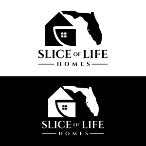 Logo Design by CreativeFeather for Slice Of Life Homes  | Design: #36319834