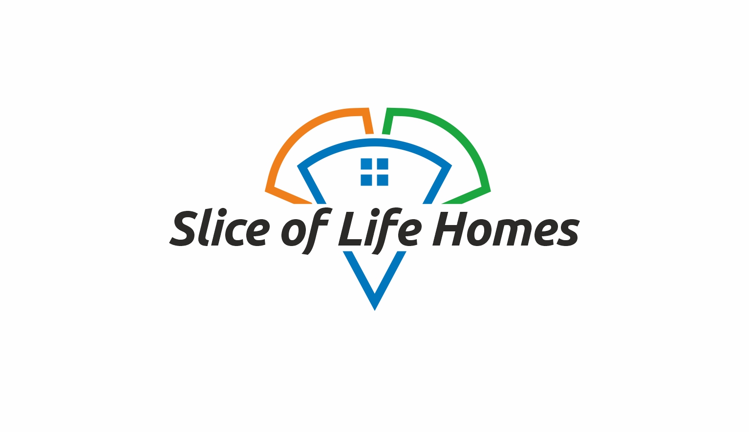 Logo Design by cjssan for Slice Of Life Homes  | Design #36316003