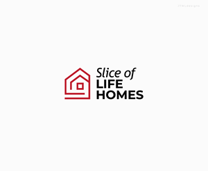 Logo Design by JWTL for Slice Of Life Homes  | Design: #36309591