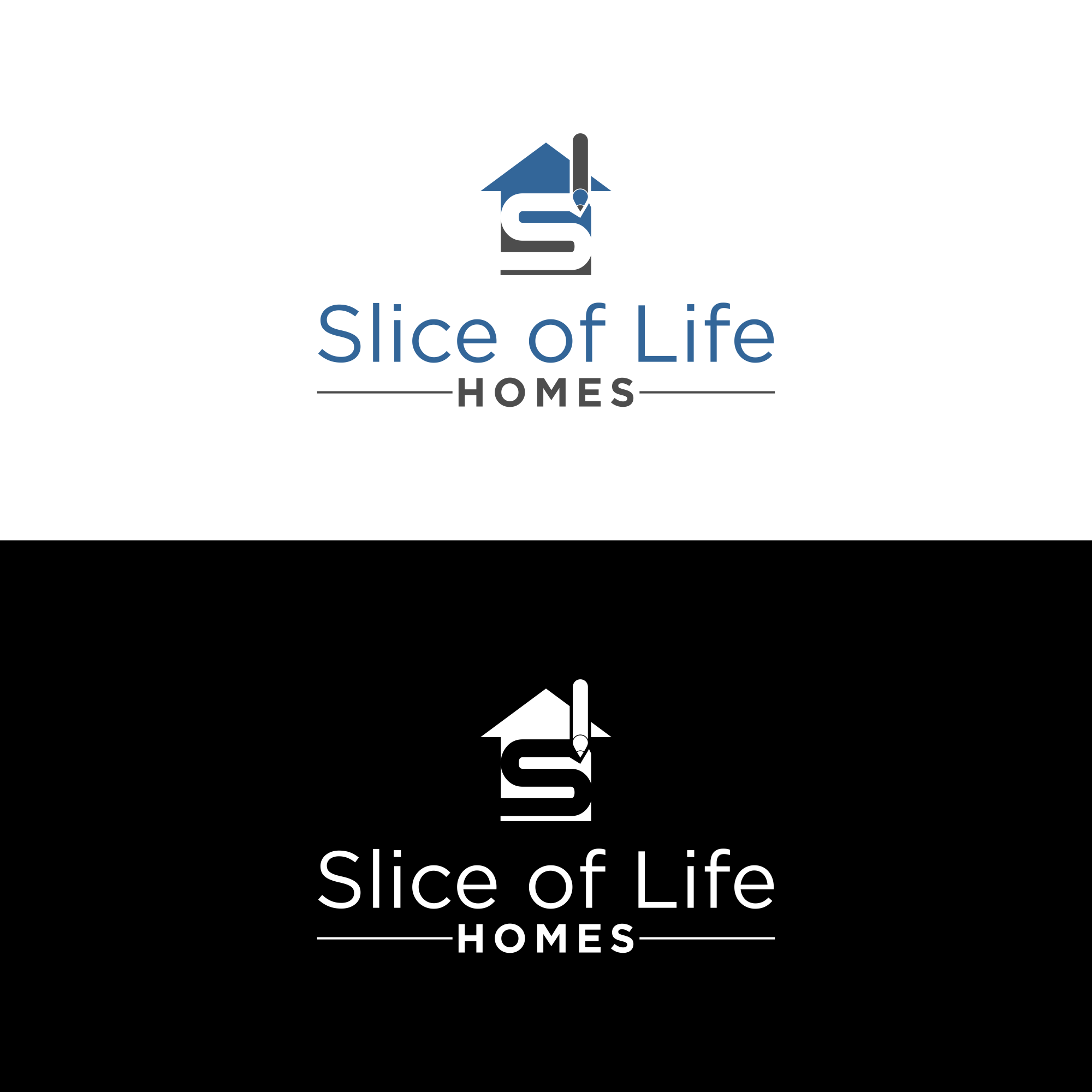 Logo-Design von gatripula für Slice Of Life Homes  | Design #36307418