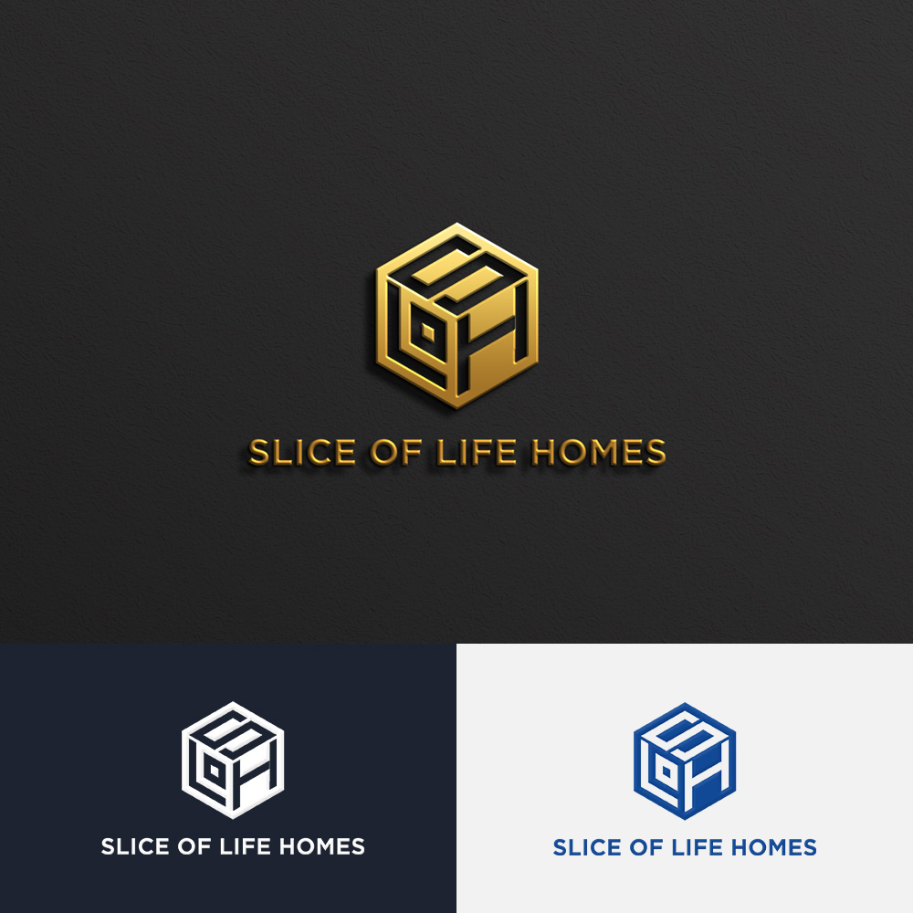 Logo Design by teddy_sign for Slice Of Life Homes  | Design #36303446