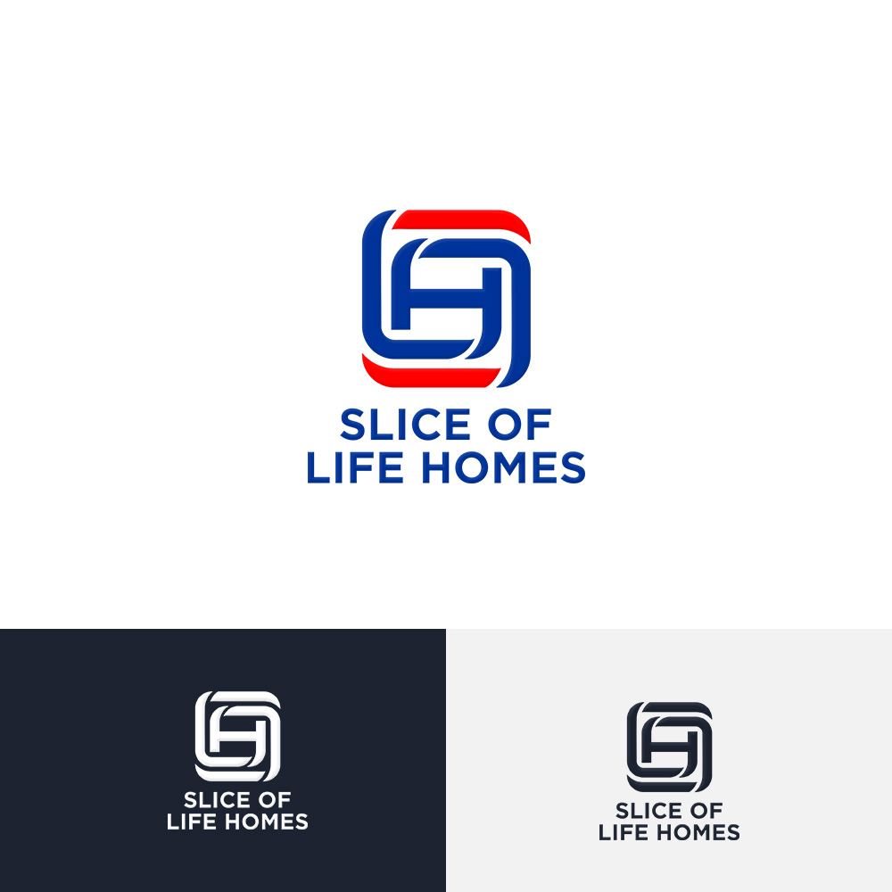 Logo Design by teddy_sign for Slice Of Life Homes  | Design #36313397