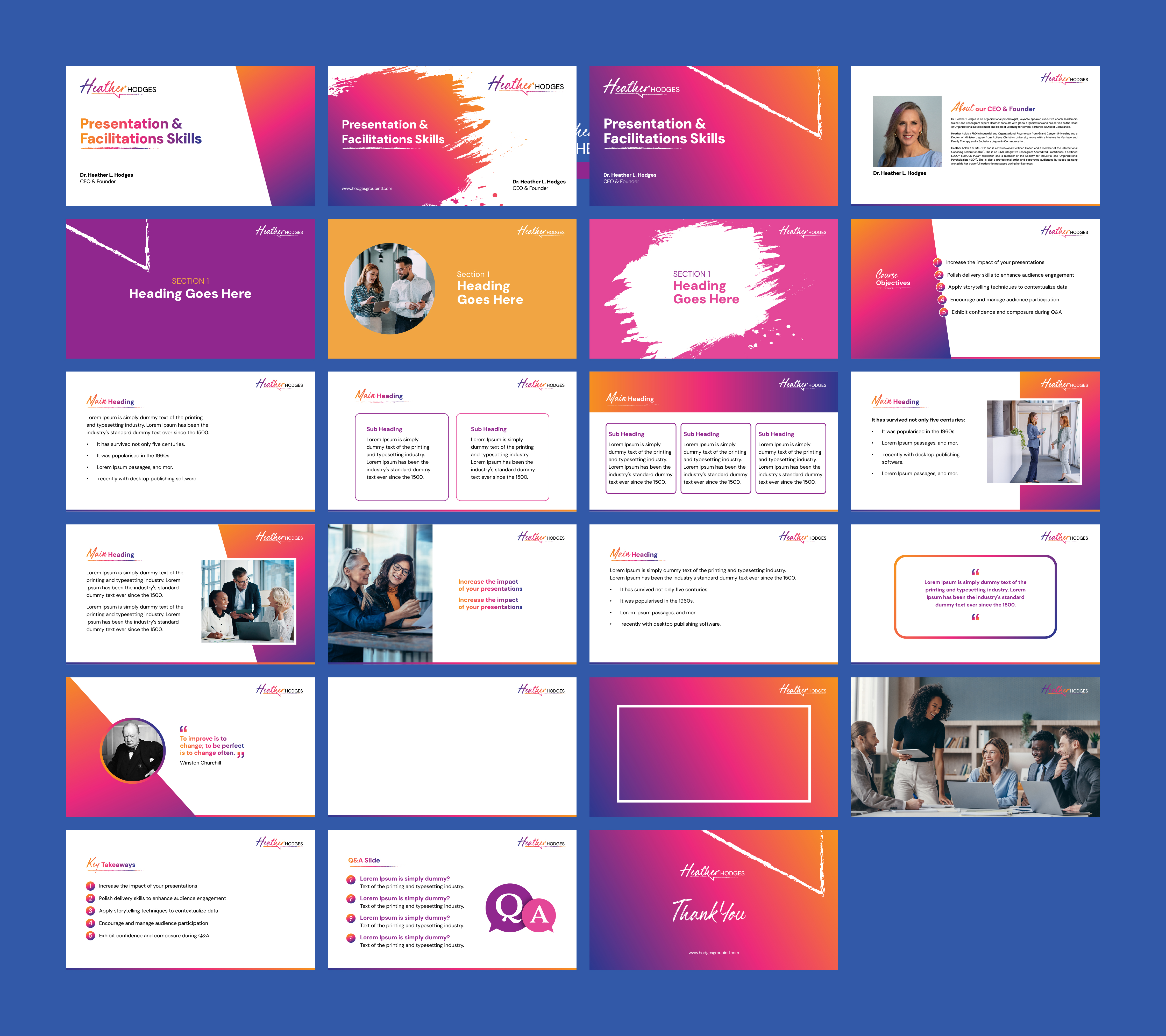 PowerPoint Design by CRE.TIVE for Hodges Group International, LLC | Design #36359571