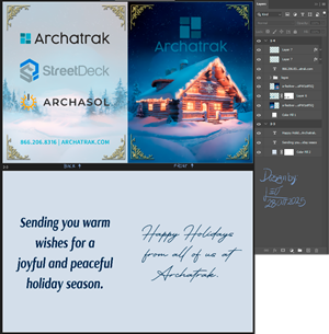 Greeting Card Design by Leodesenhos