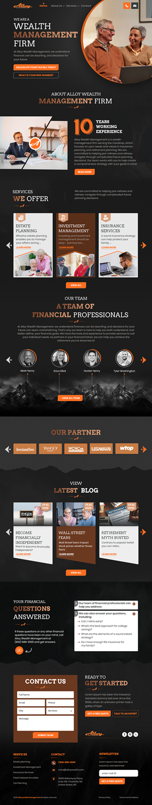 Web Design by sai.designer87 for this project | Design #36316442