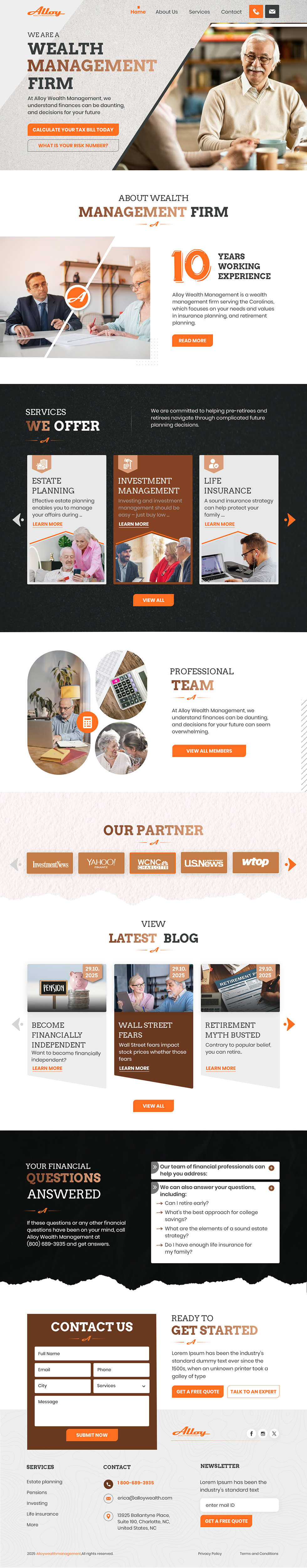 Web Design by sai.designer87 for this project | Design #36316444