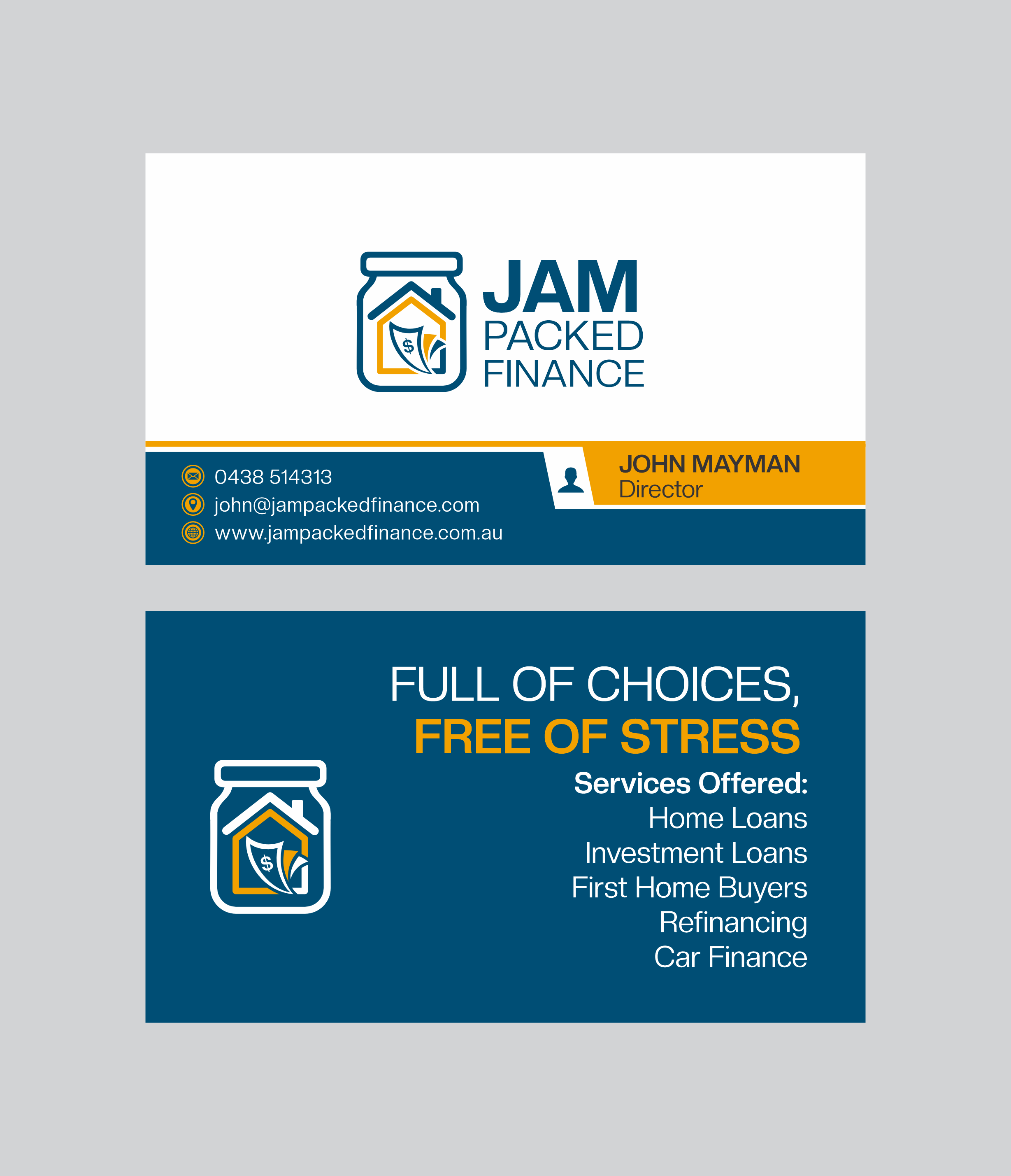 Business Card Design by Mozez32 for this project | Design #36308493