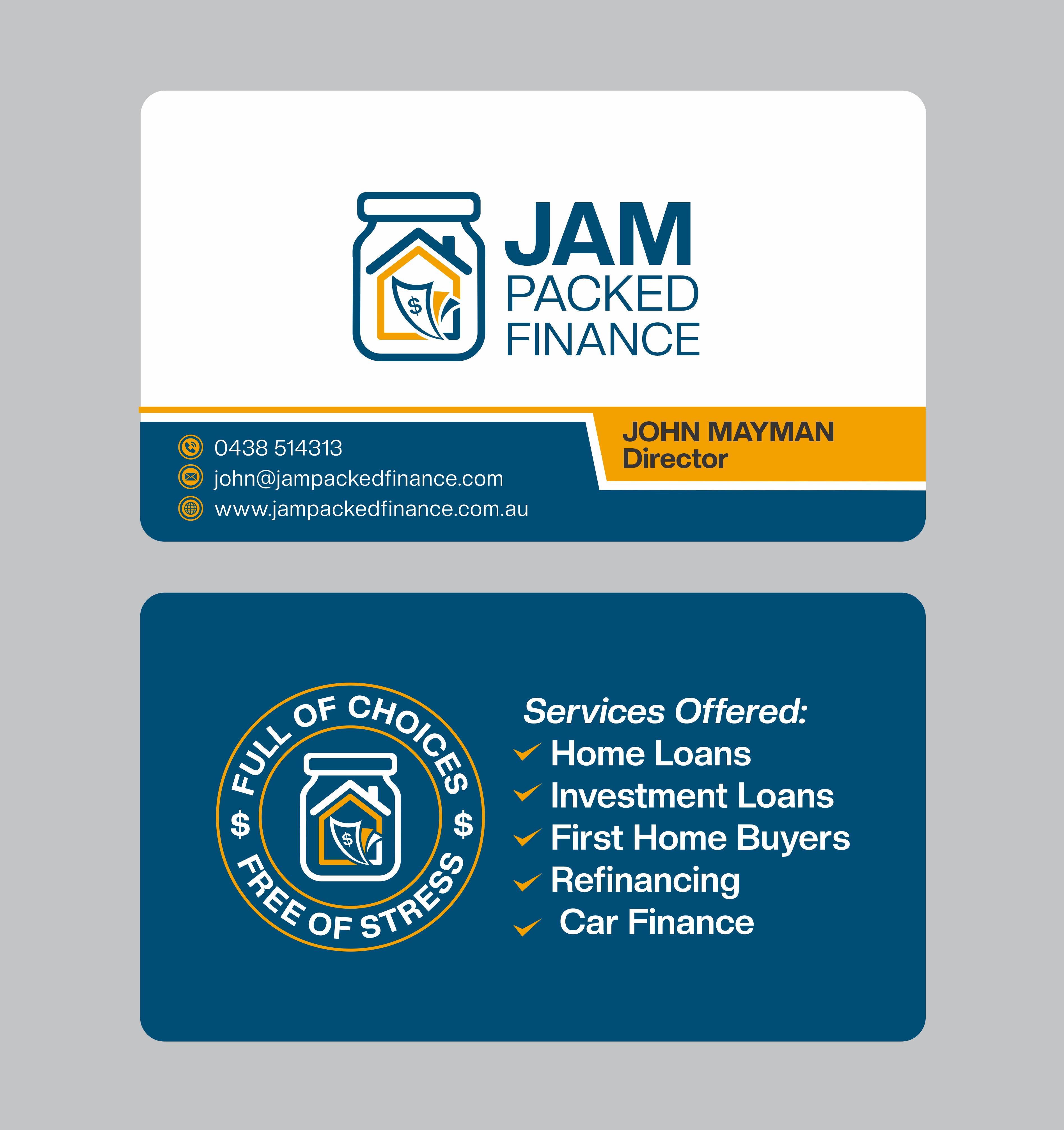 Business Card Design by Mozez32 for this project | Design #36308861