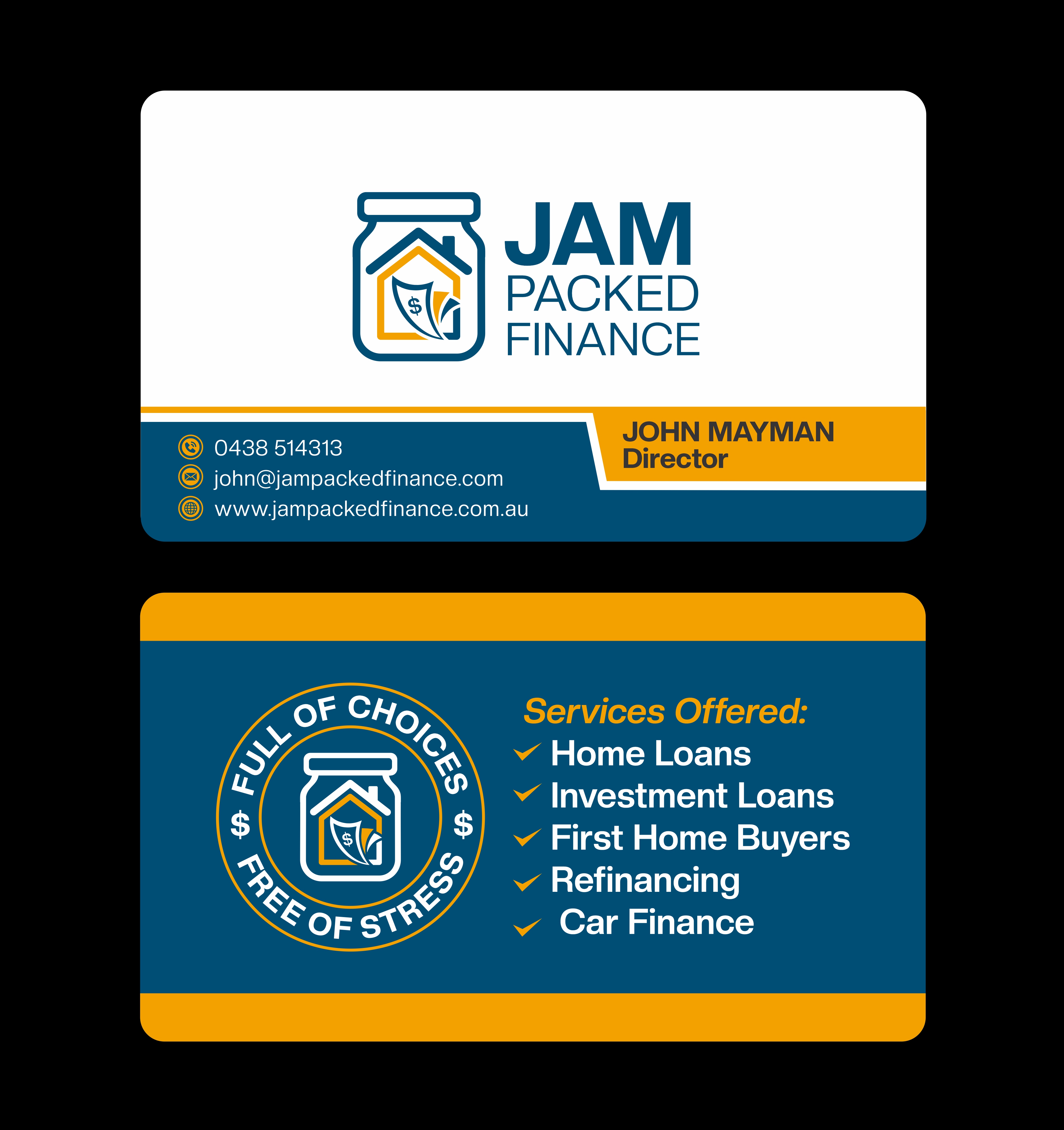 Business Card Design by Mozez32 for this project | Design #36308886