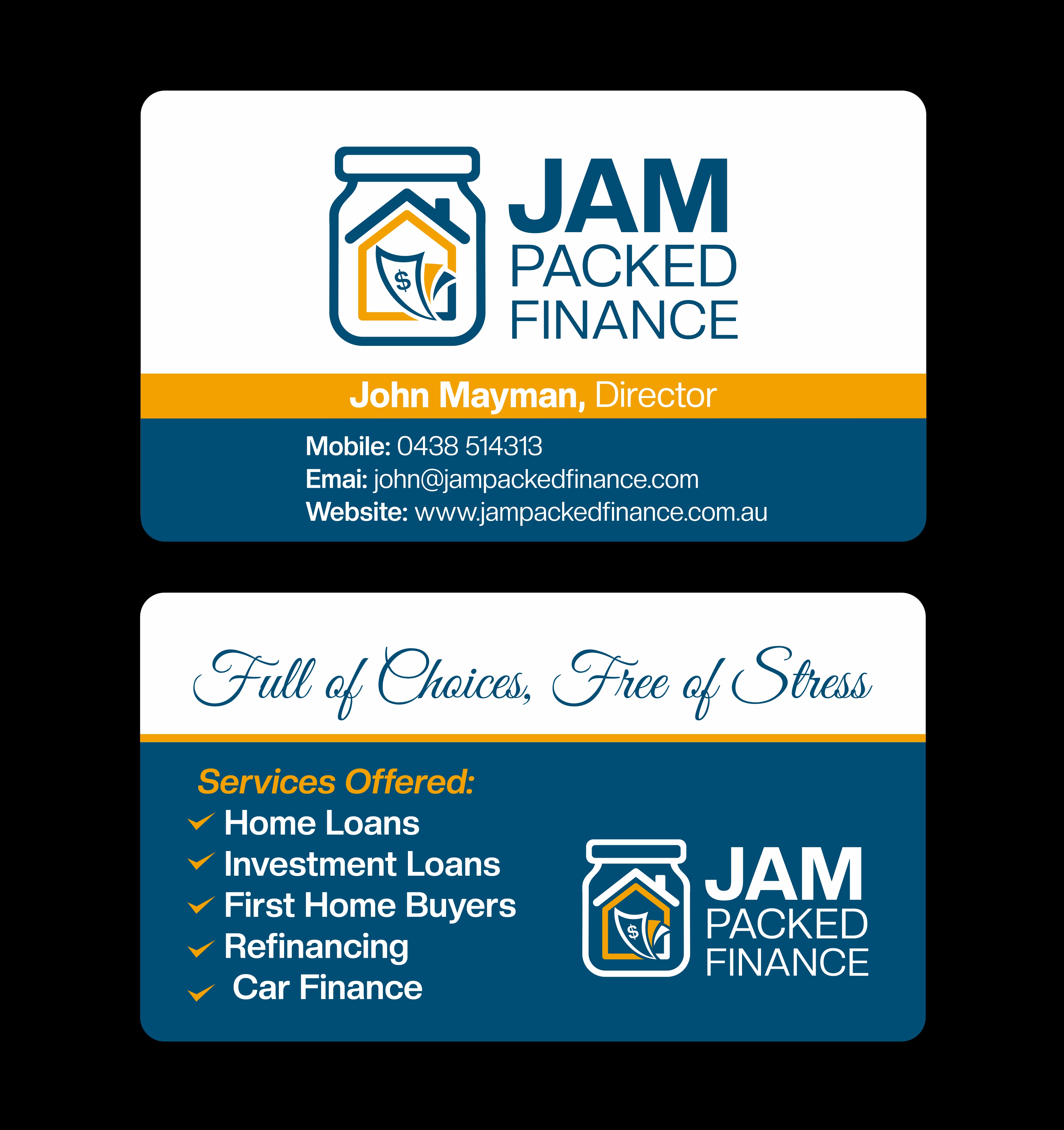 Business Card Design by Mozez32 for this project | Design #36309001