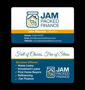 Business Card Design by Mozez32 for this project | Design: #36309001