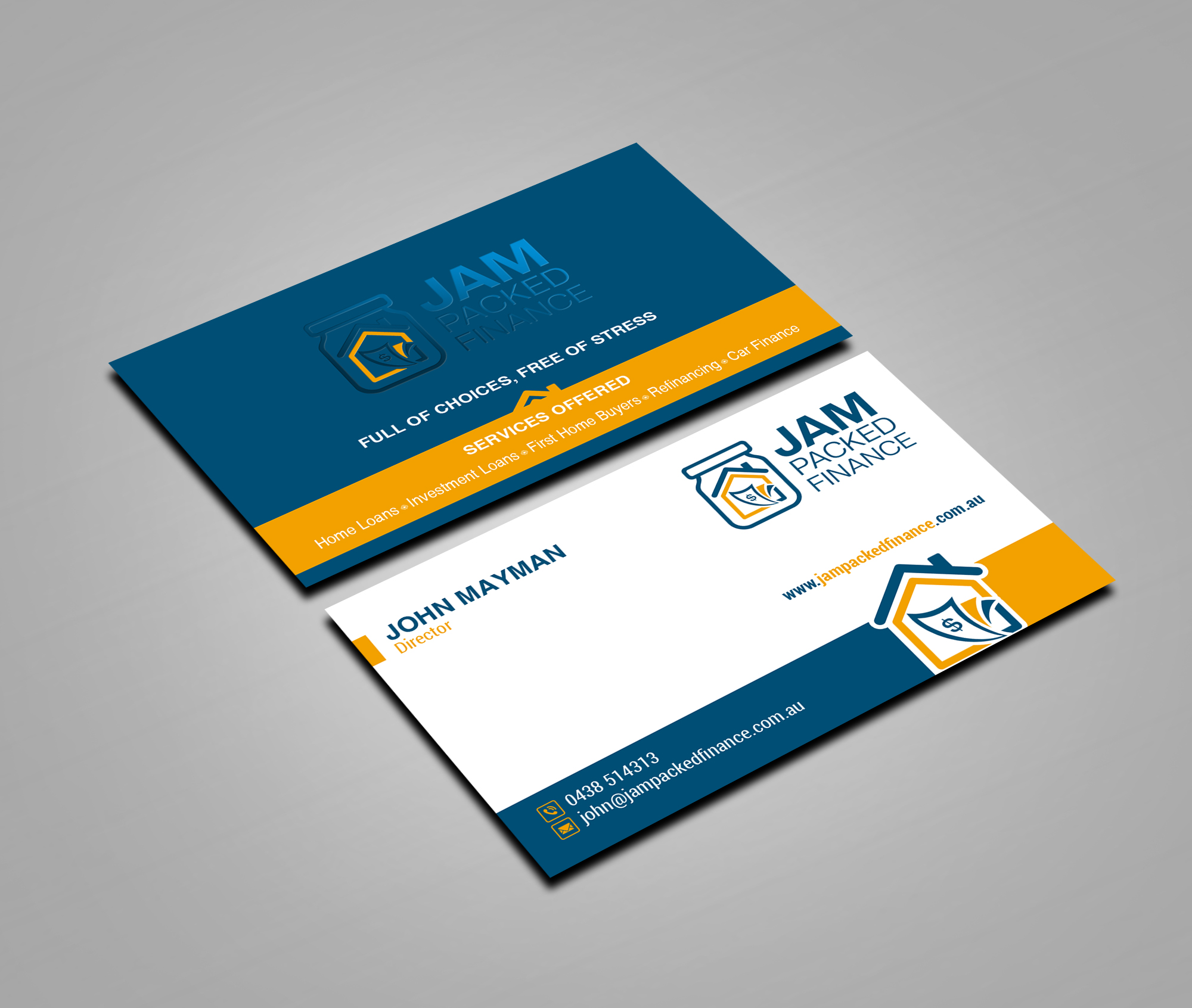 Business Card Design by Creations Box 2015 for this project | Design #36310340