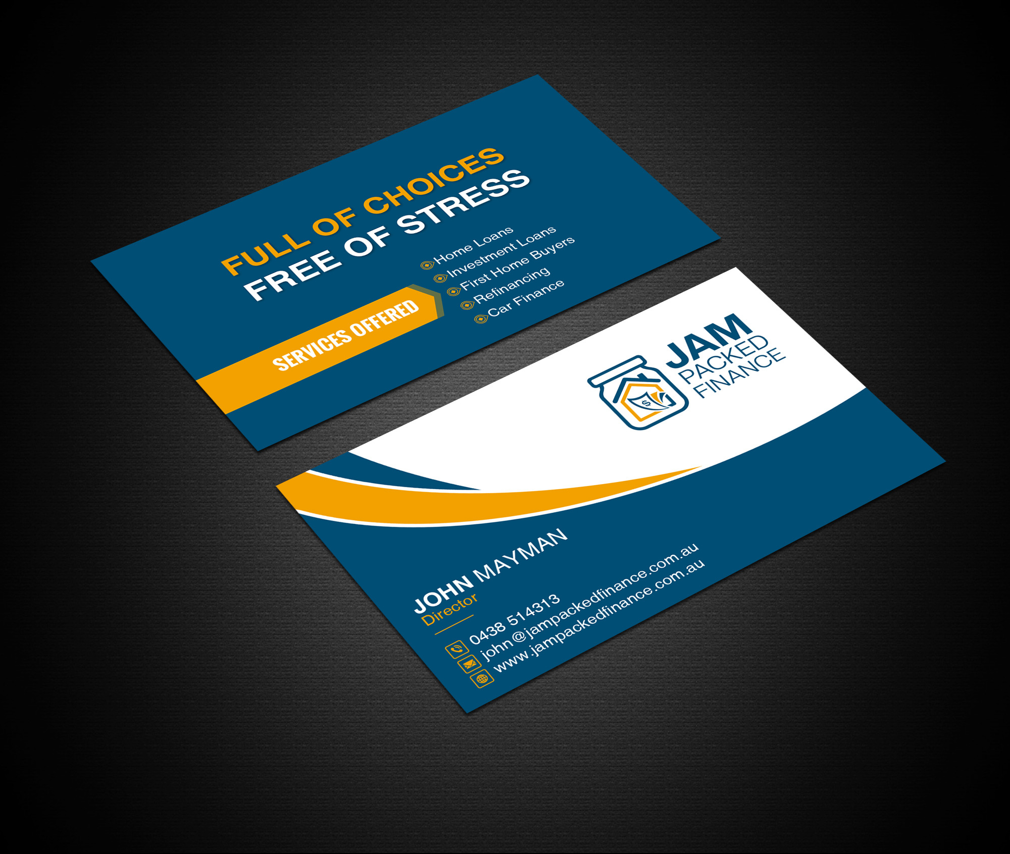 Business Card Design by Creations Box 2015 for this project | Design #36310844