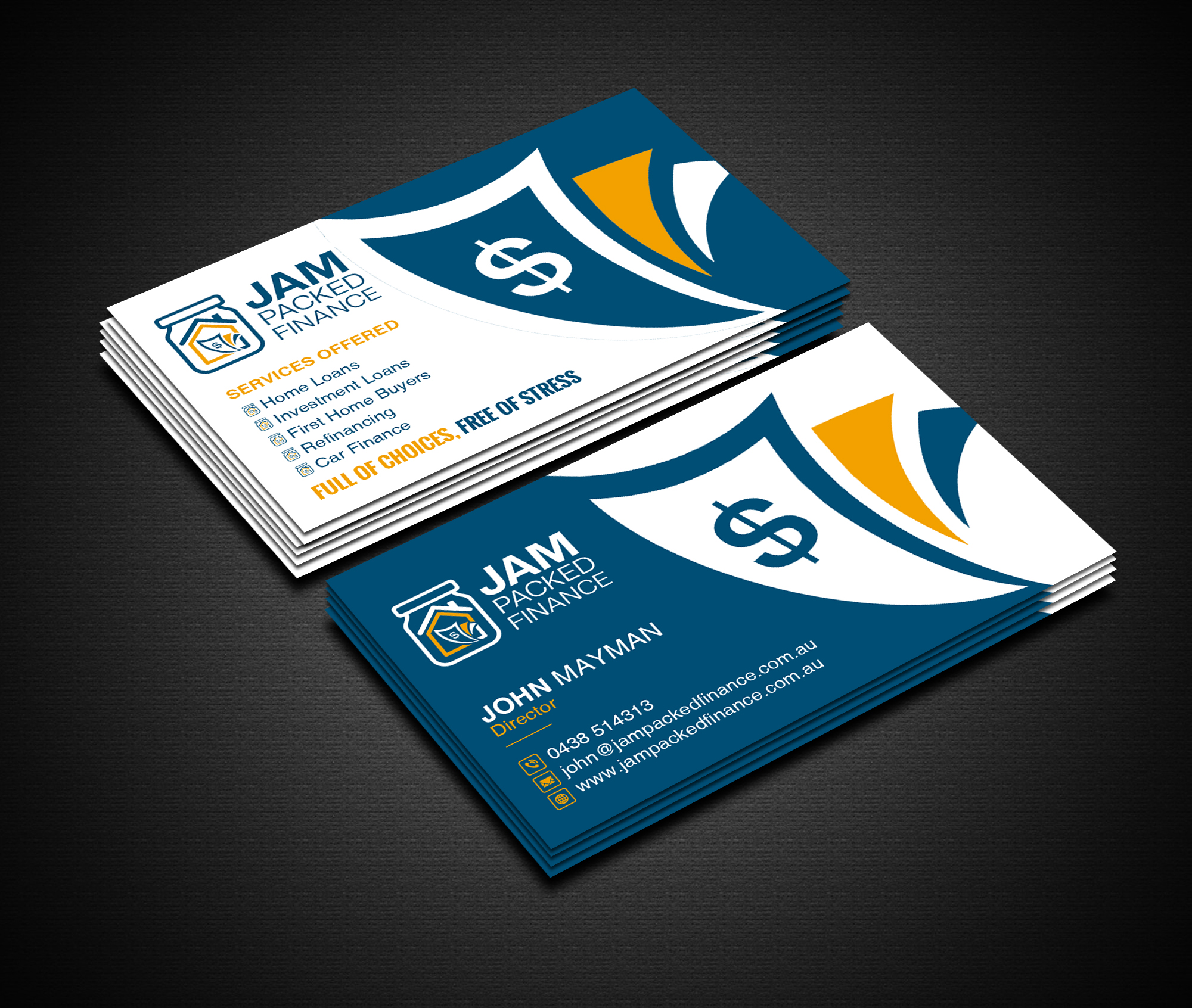 Business Card Design by Creations Box 2015 for this project | Design #36310847