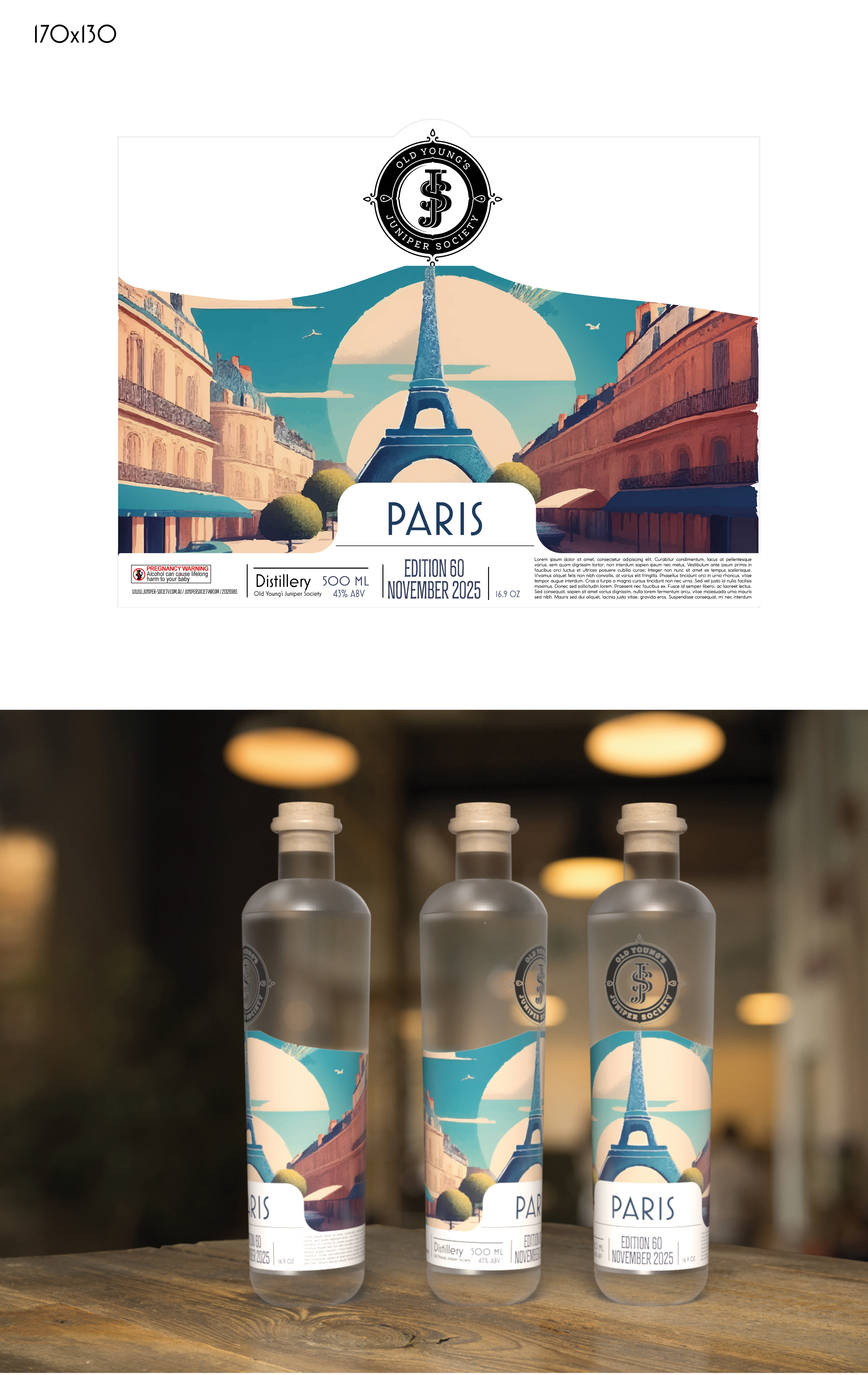 Etikett-Design von oltredisegno für Australian Distilling | Design #36325084