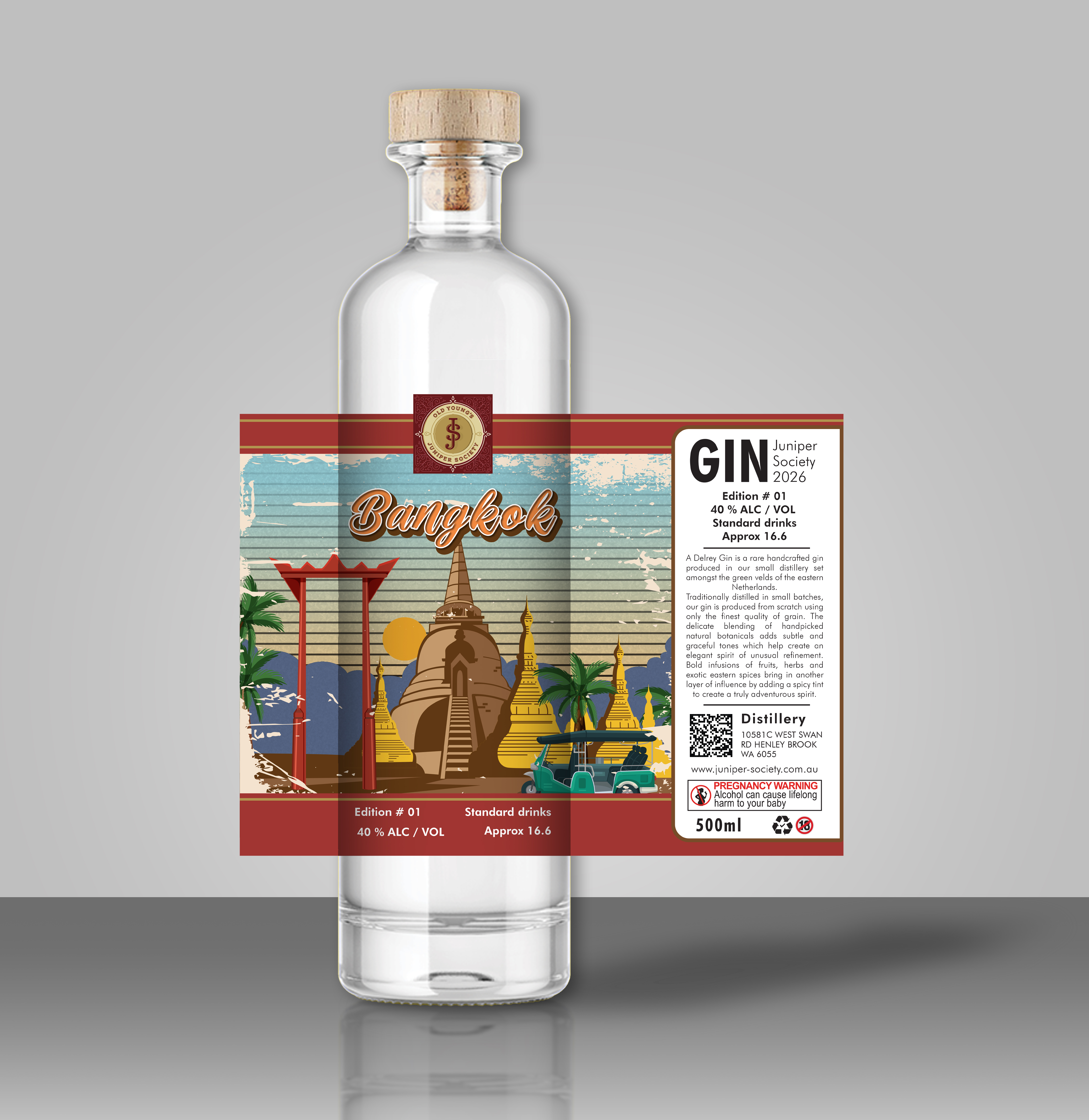 Diseño de Etiqueta por HT Graphic para Australian Distilling | Diseño #36363313