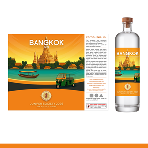 Etikett-Design von Brand Swam für Australian Distilling | Design: #36351806