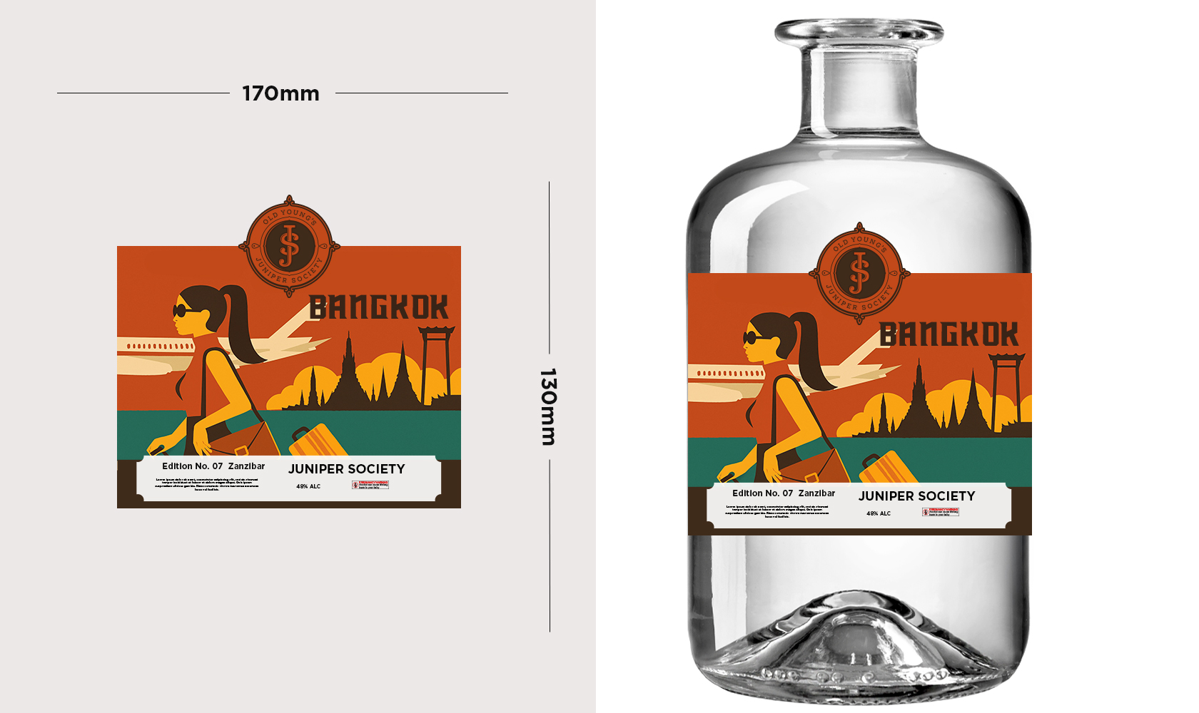 Etikett-Design von Arts&Letters für Australian Distilling | Design #36326643