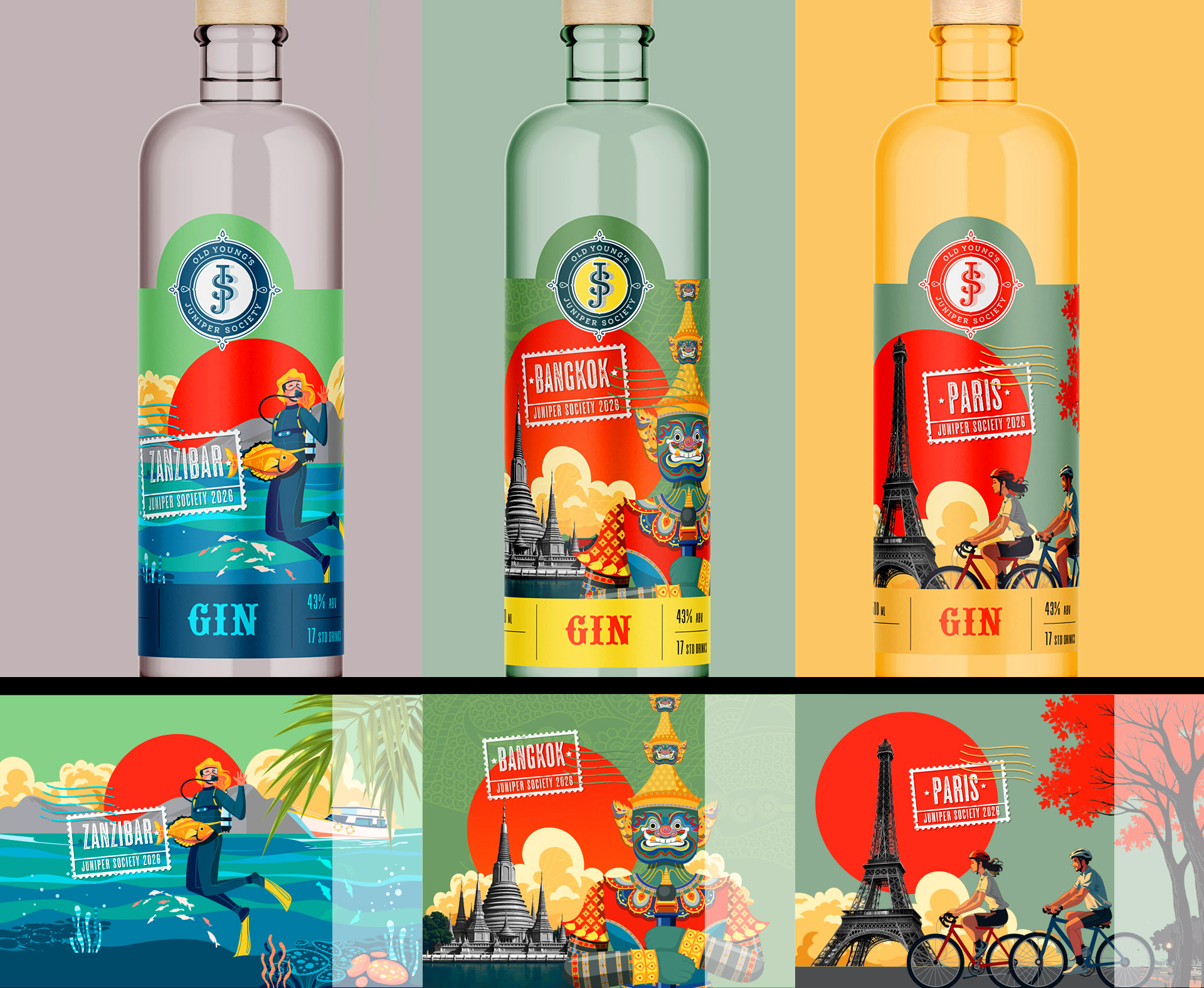 Label Design by Dpace for Australian Distilling | Design #36336015