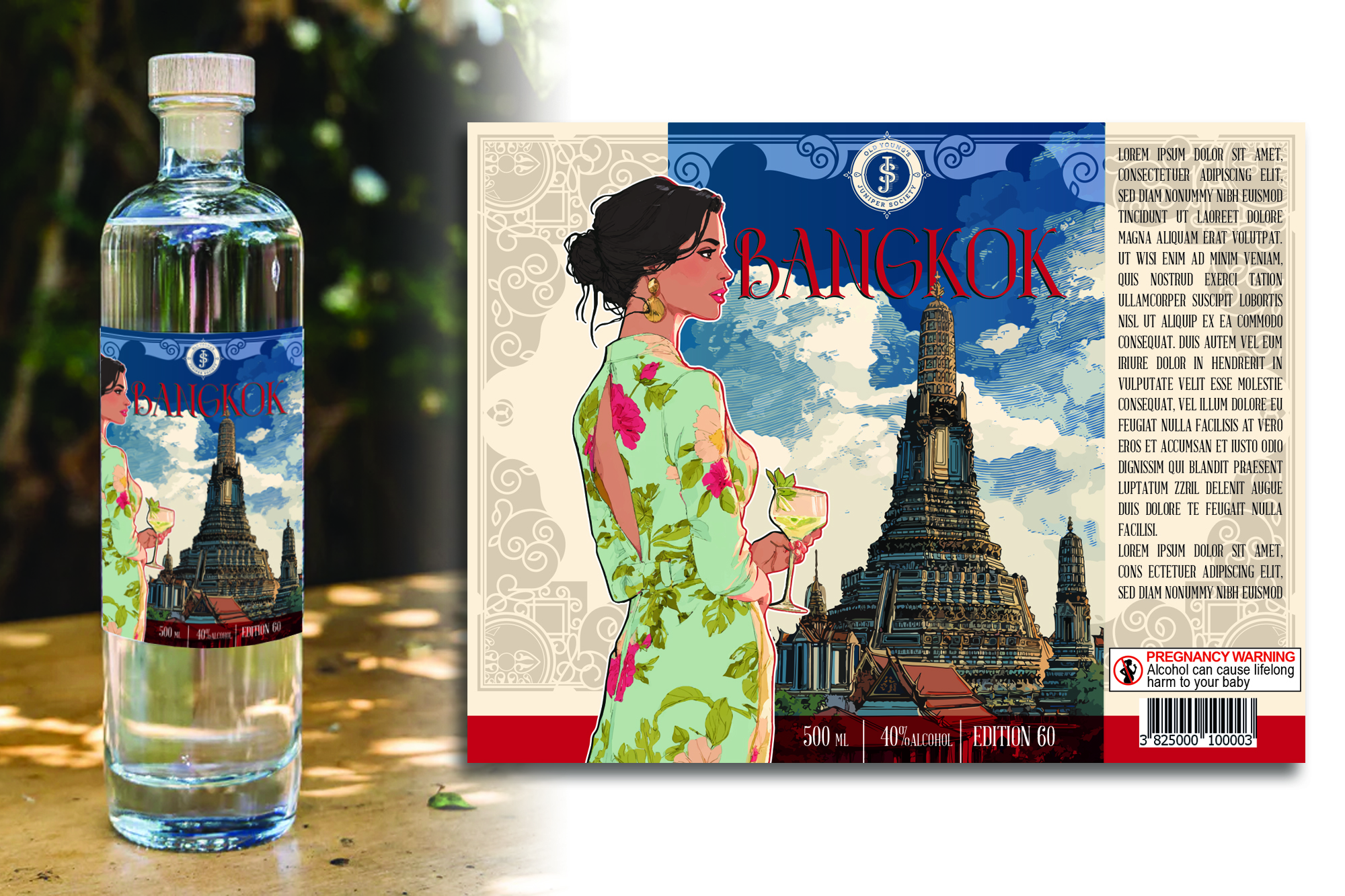 Label Design by Al Pech for Australian Distilling | Design #36316911