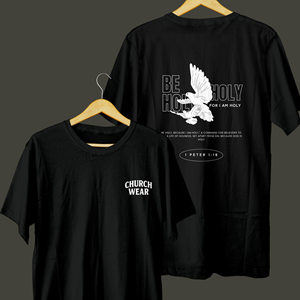 Live A Holy Life Vintage Tee Design