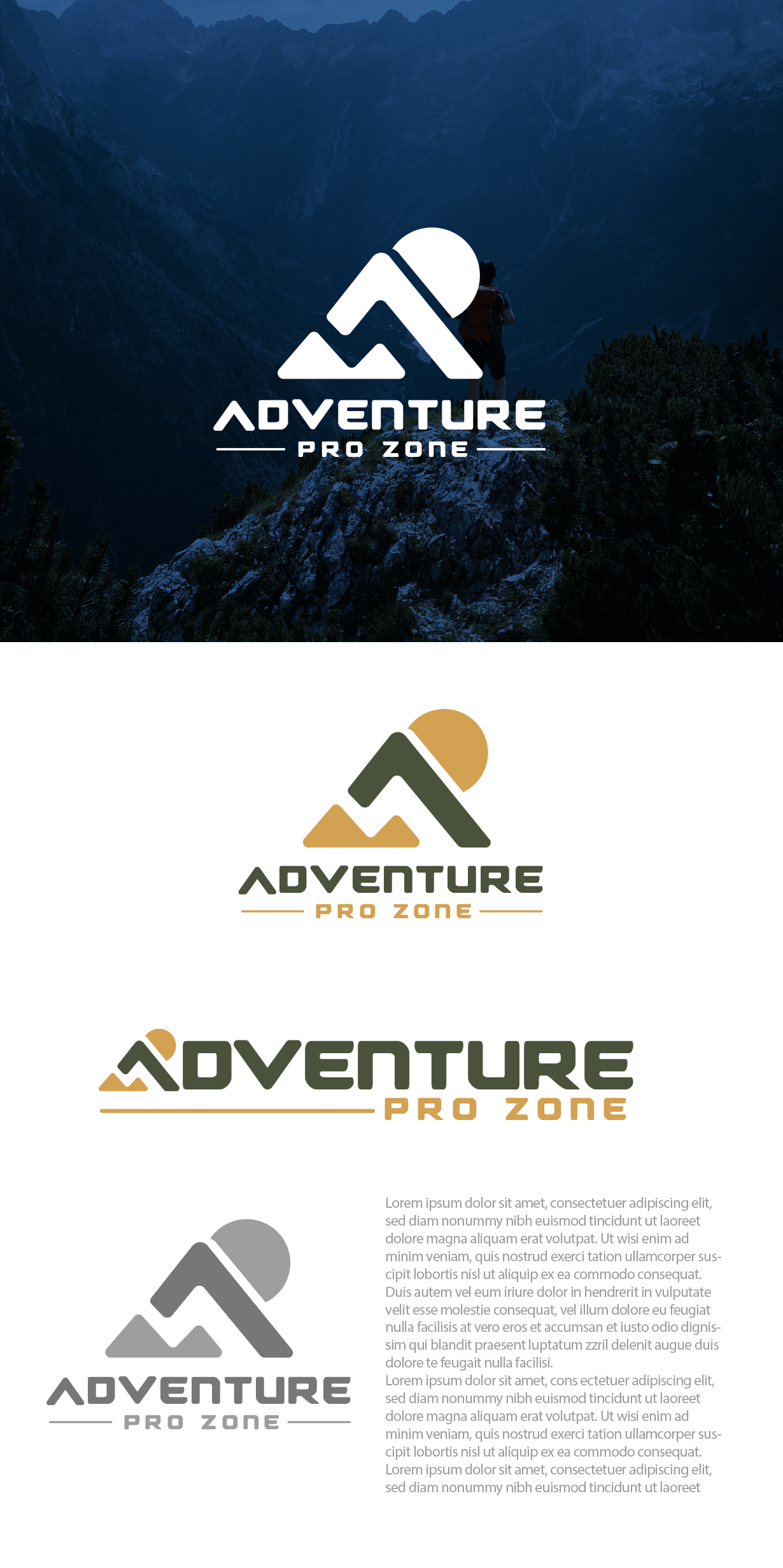 Logo Design by Jelena B for Adventure Pro Zone | Design #36316925