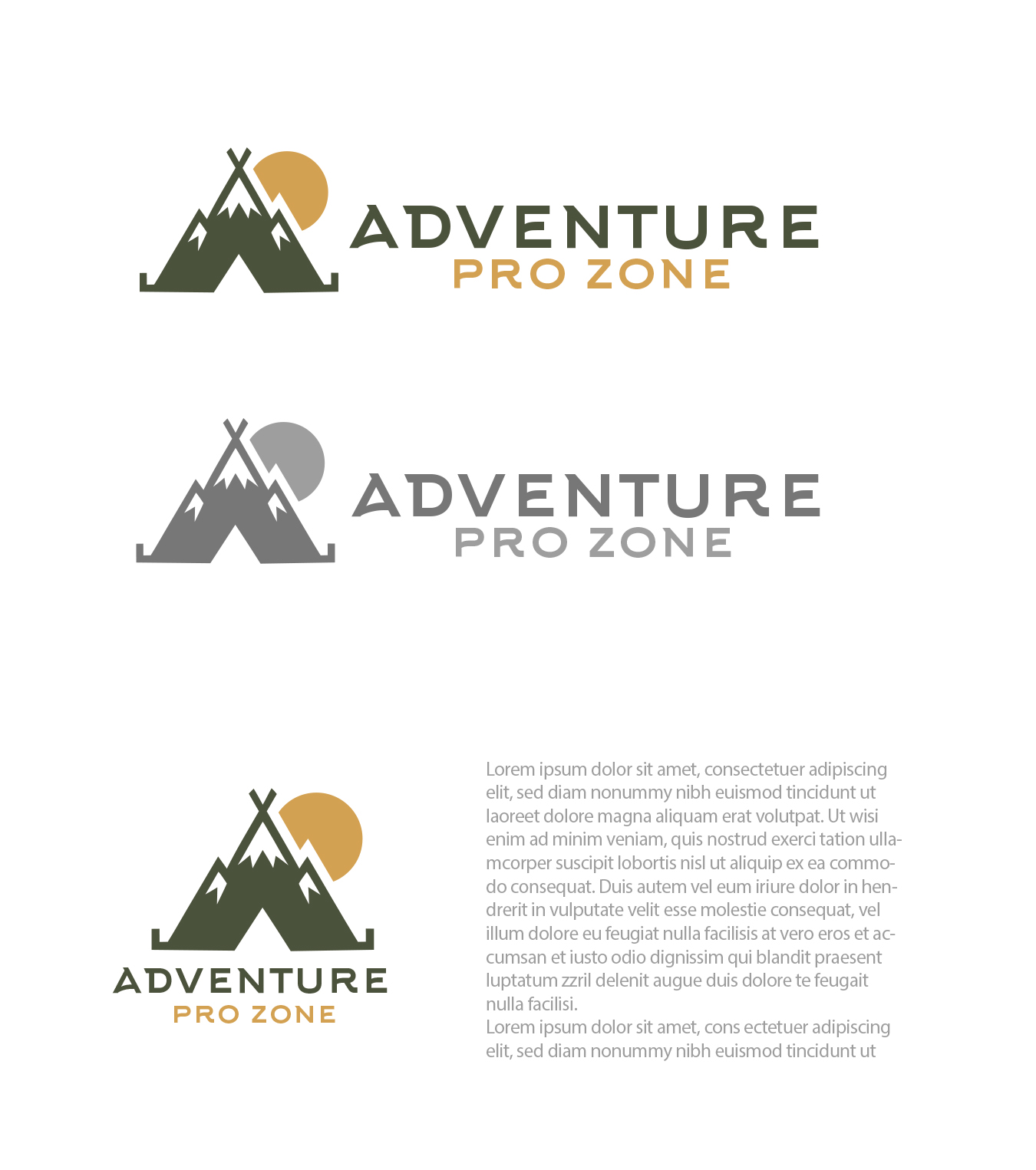Logo Design by Jelena B for Adventure Pro Zone | Design #36319807