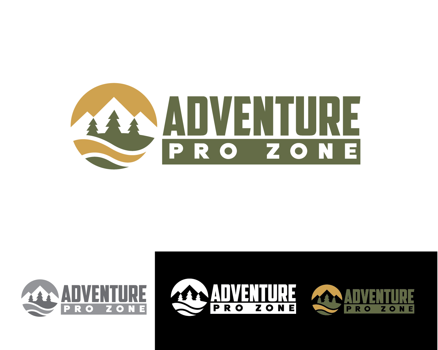 Logo Design by renderman for Adventure Pro Zone | Design #36315003