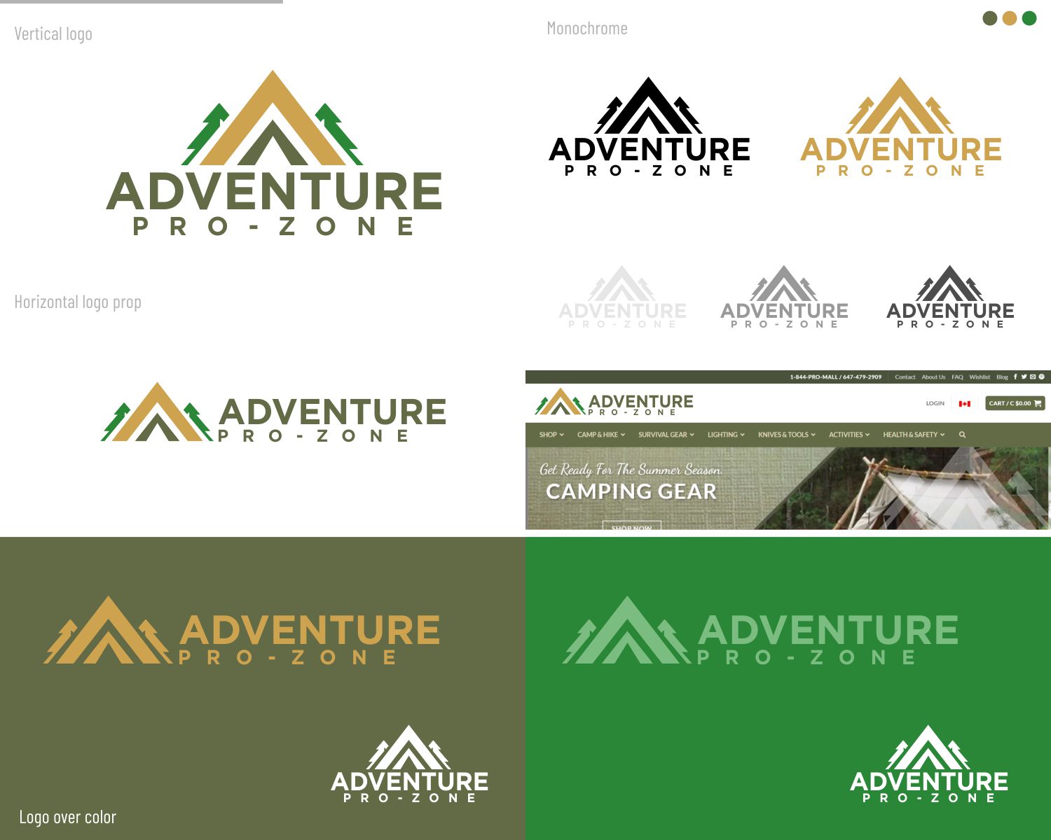 Logo Design by DesignMX (Renan Mejia) for Adventure Pro Zone | Design #36319915