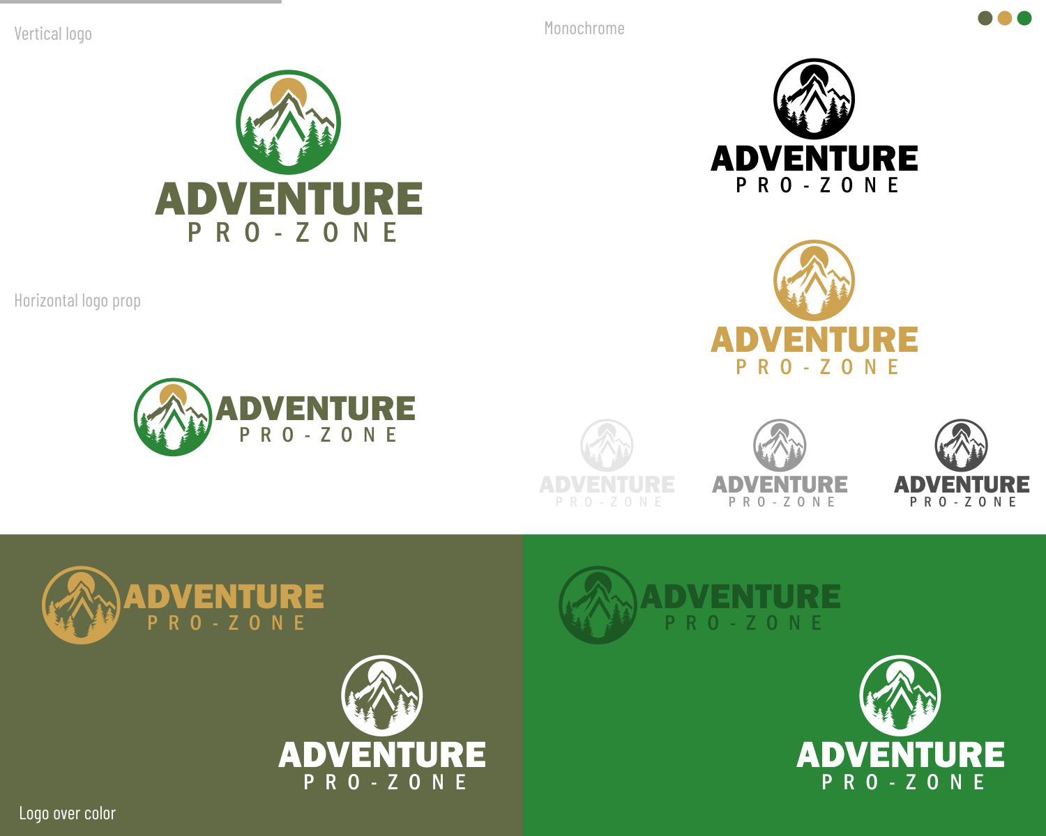 Logo Design by DesignMX (Renan Mejia) for Adventure Pro Zone | Design #36319916