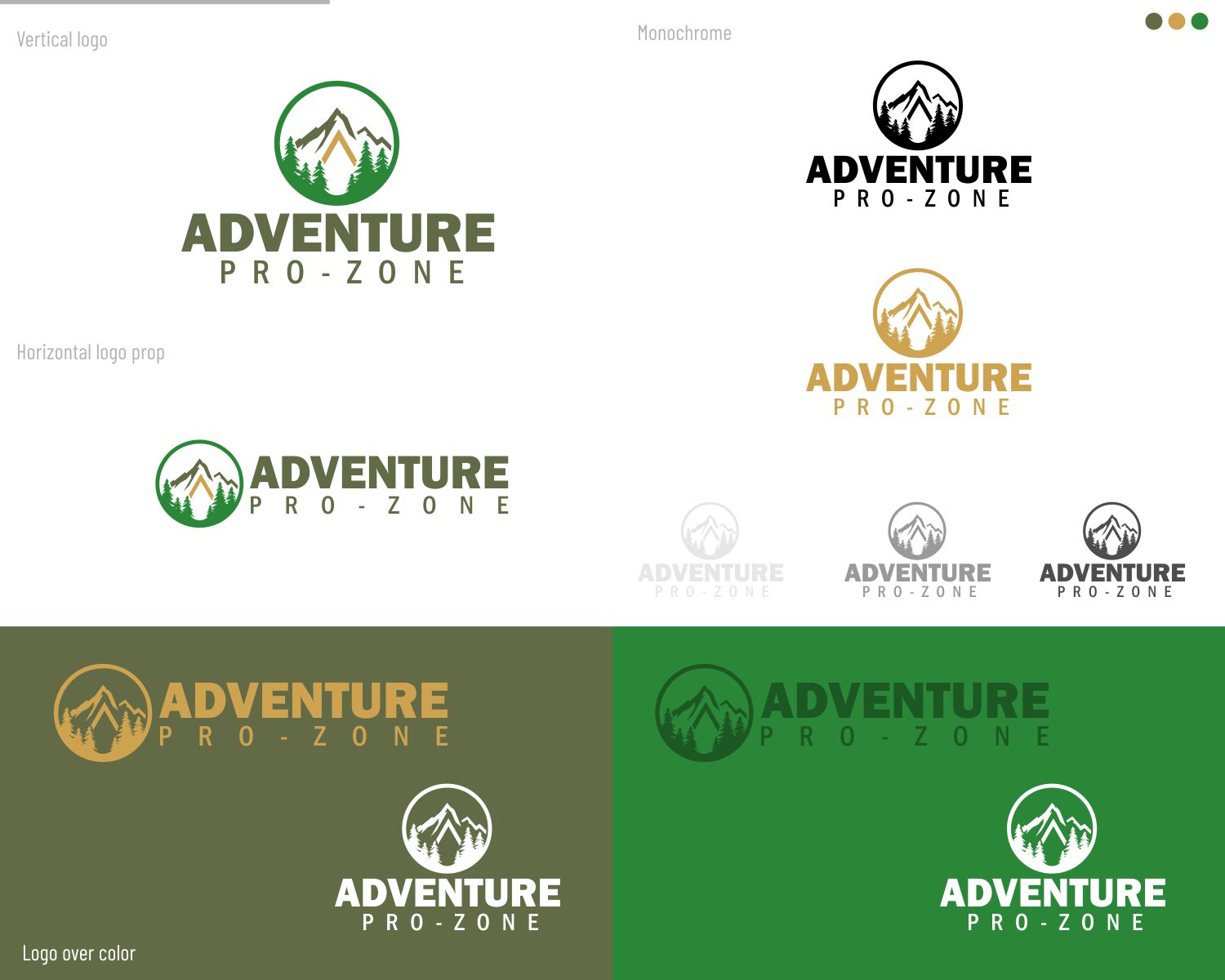 Logo Design by DesignMX (Renan Mejia) for Adventure Pro Zone | Design #36319918