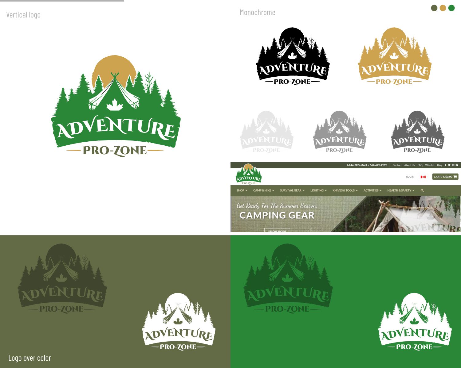 Diseño de Logo por DesignMX (Renan Mejia) para Adventure Pro Zone | Diseño #36320199