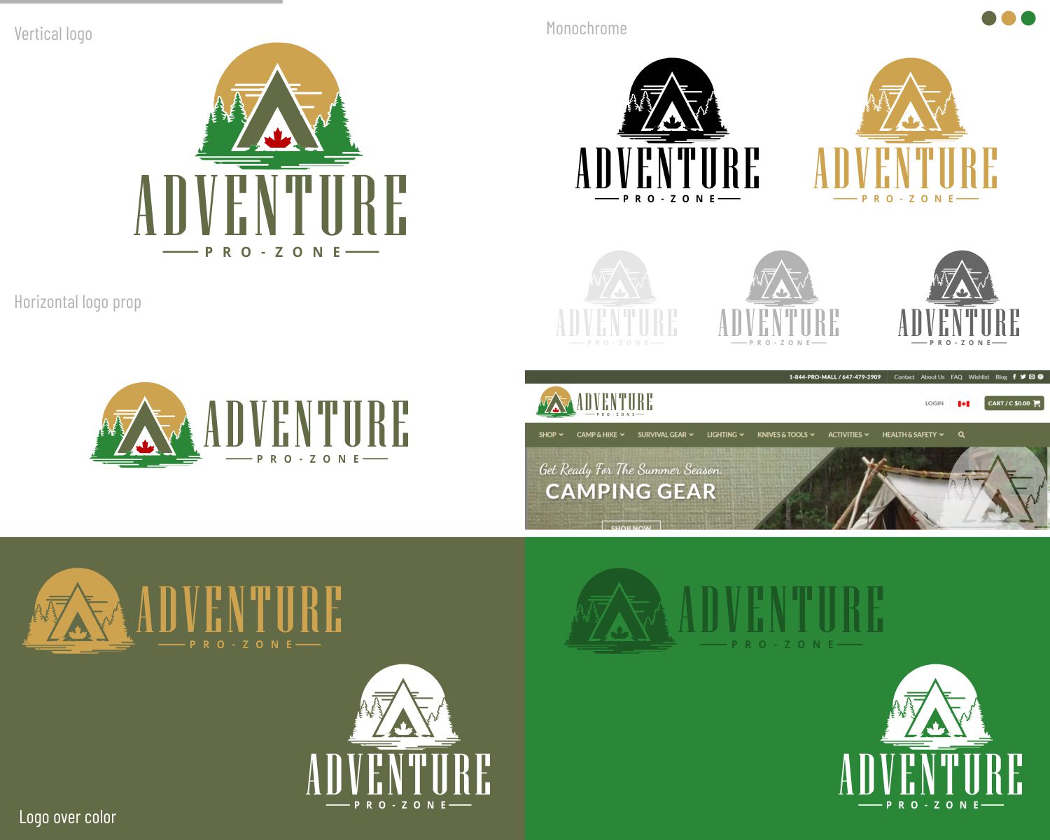 Logo Design by DesignMX (Renan Mejia) for Adventure Pro Zone | Design #36320200