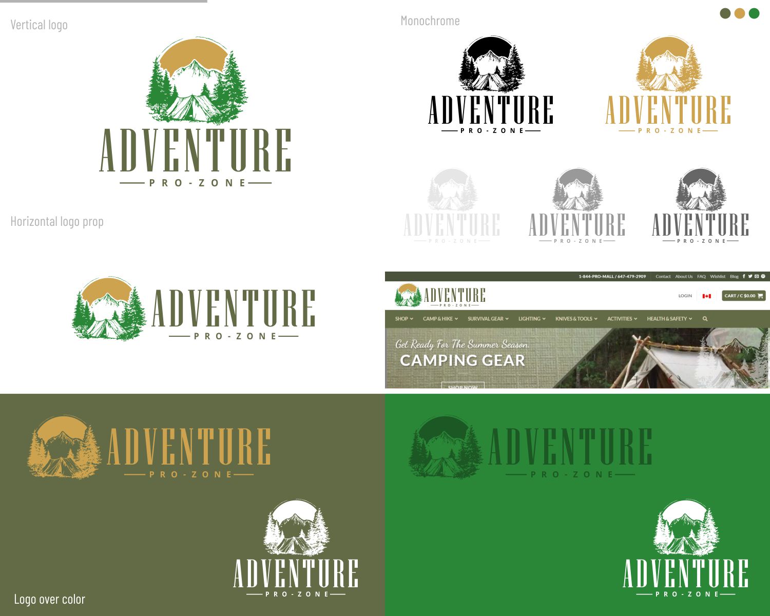 Logo Design by DesignMX (Renan Mejia) for Adventure Pro Zone | Design #36320201