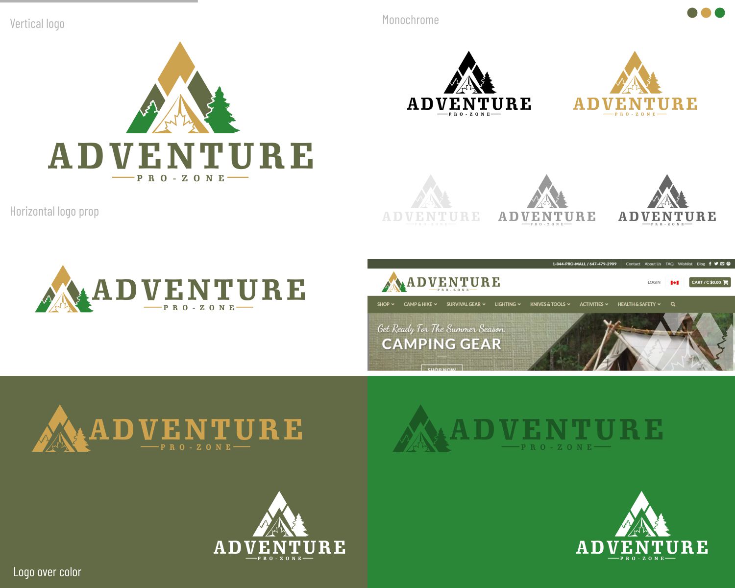Logo Design by DesignMX (Renan Mejia) for Adventure Pro Zone | Design #36320409