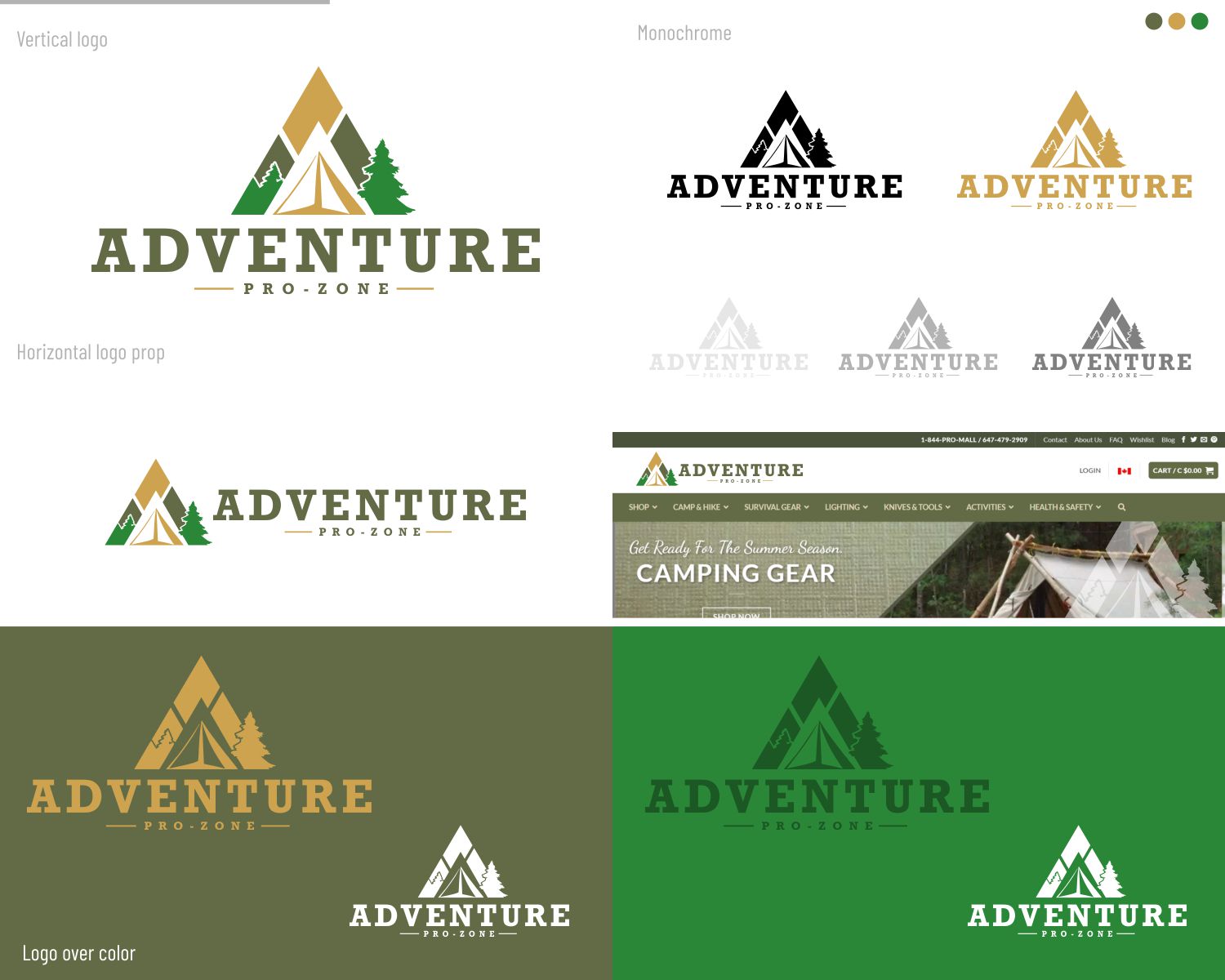 Diseño de Logo por DesignMX (Renan Mejia) para Adventure Pro Zone | Diseño #36320410