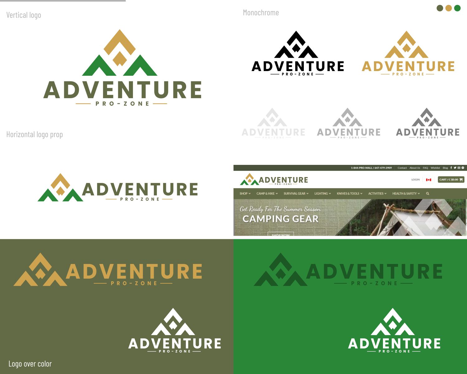 Logo Design by DesignMX (Renan Mejia) for Adventure Pro Zone | Design #36320412